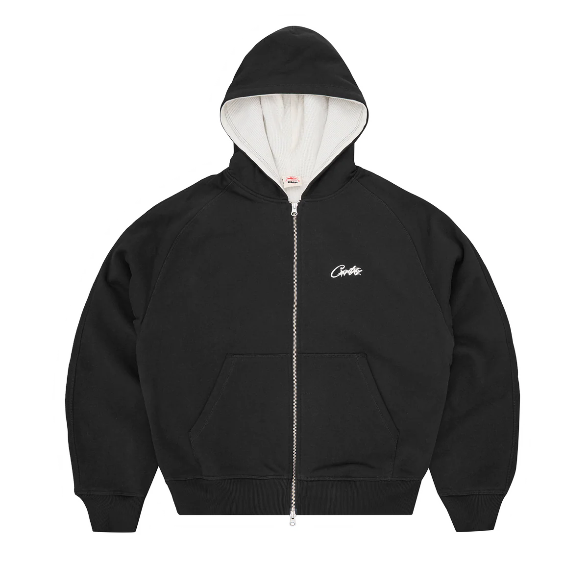 HMP Thermal Zip Hoodie Black