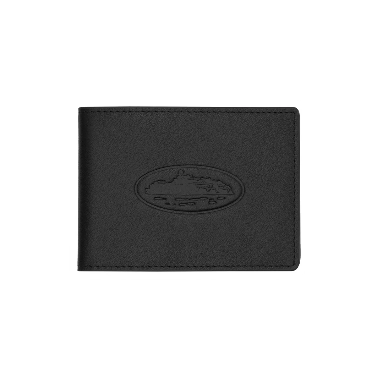 Island Leather Card Holder Black